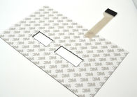 Non - contact à membrane plat tactile avec le bouton de clavier numérique de polycarbonate