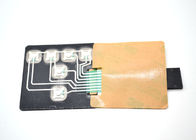 Clavier tactile de relief de contact à membrane de dôme en métal avec le câble de connecteur masculin