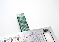 Contact à membrane tactile plat de dôme en métal avec protéger le connecteur de circuit à l'intérieur