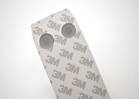 Le panneau de contact à membrane d'instruments médicaux avec deux a gravé les boutons en refief tactiles