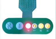 Panneau de commande éclairé à contre-jour par LED imperméable de contact à membrane pour les dispositifs industriels