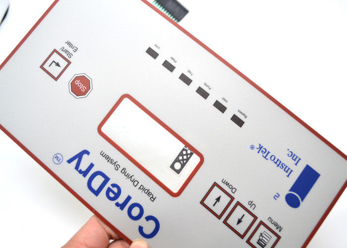 Panneau plat non tactile de clavier de membrane pour sec de noyau sur le système de séchage rapide