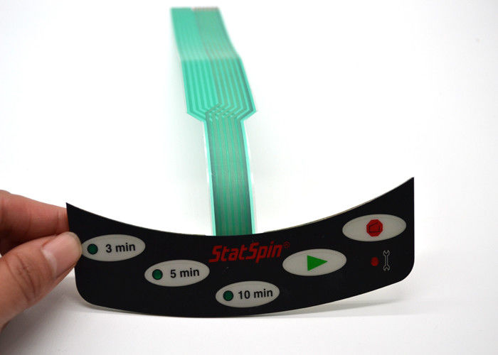 Contact à membrane plat tactile de dôme en métal, type OIN de membrane du clavier ROHS