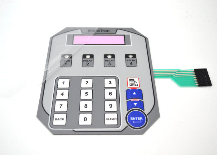 Contact à membrane plat tactile de dôme en métal, type OIN de membrane du clavier ROHS