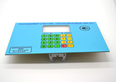 Clavier électronique tactile de relief de contact à membrane de carte PCB avec l'adhésif de 3M 467