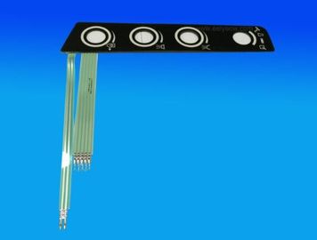 Contact à membrane lumineux tactile de relief adapté aux besoins du client avec le contre-jour de lampe d'EL